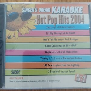 Singer's Dream Karaoke CD - Hot Pop Hits 2004